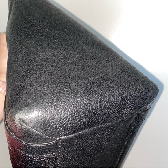 Classic Black Leather Kate Spade Tote Bag - Picture 8 of 14